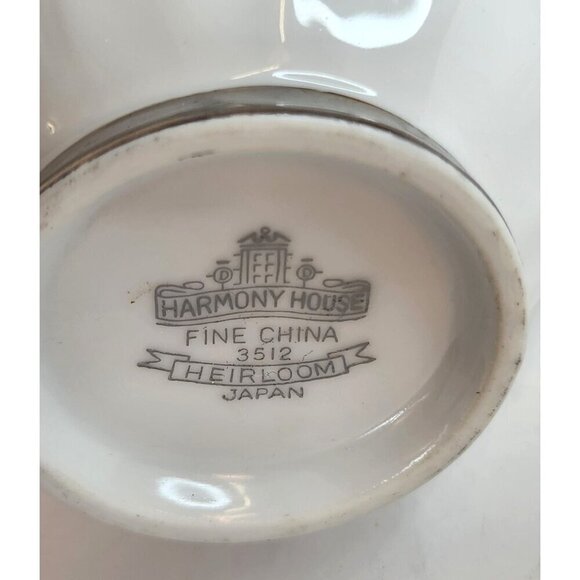 Harmony House Fine China Heirloom 3512 Cream Pitcher Vintage, MCM - Picture 9 of 11